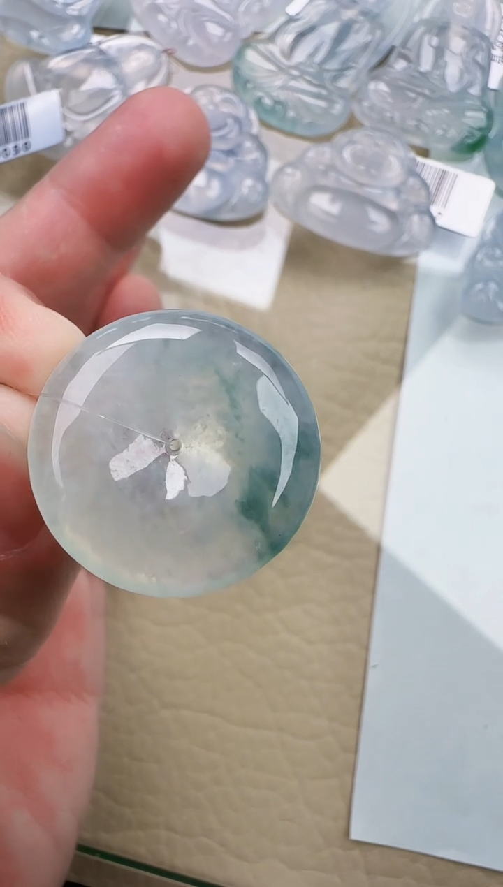 颈饰未镶嵌翡翠缅甸翡翠a货
