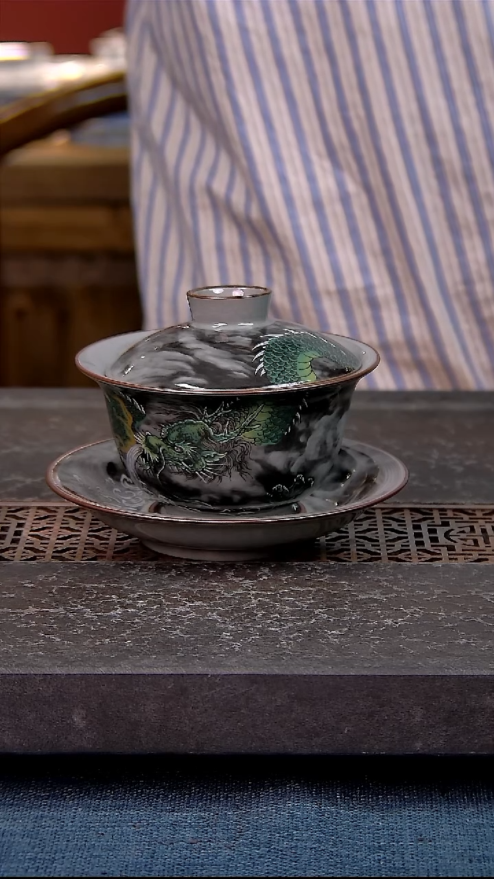 简装家用款件套 老陶泥开片纹陶瓷茶具