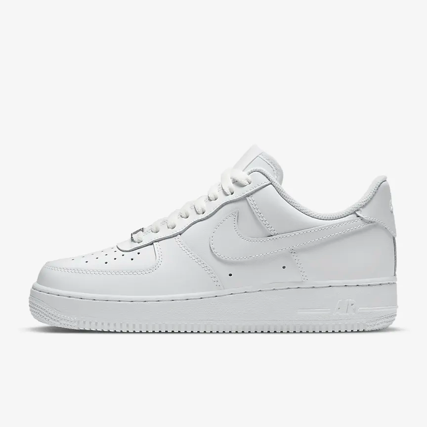 NIKE/耐克Air Force 1 女子经典纯白空军一号运动鞋DD8959100