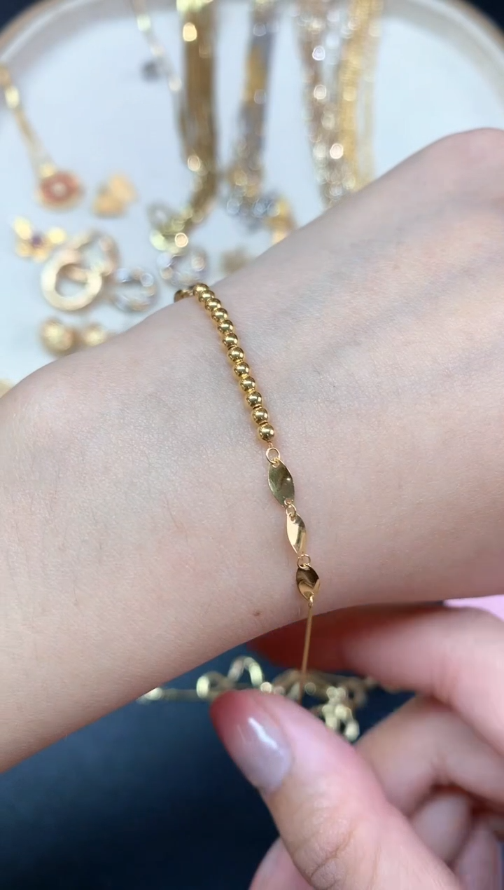 18K金手链手链A321|630