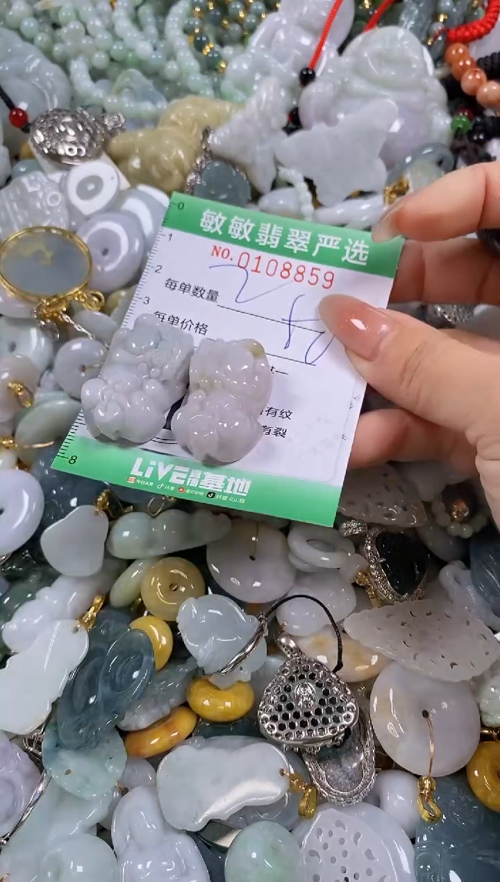 【闪购商品】翡翠颈饰未镶嵌闪购0108859