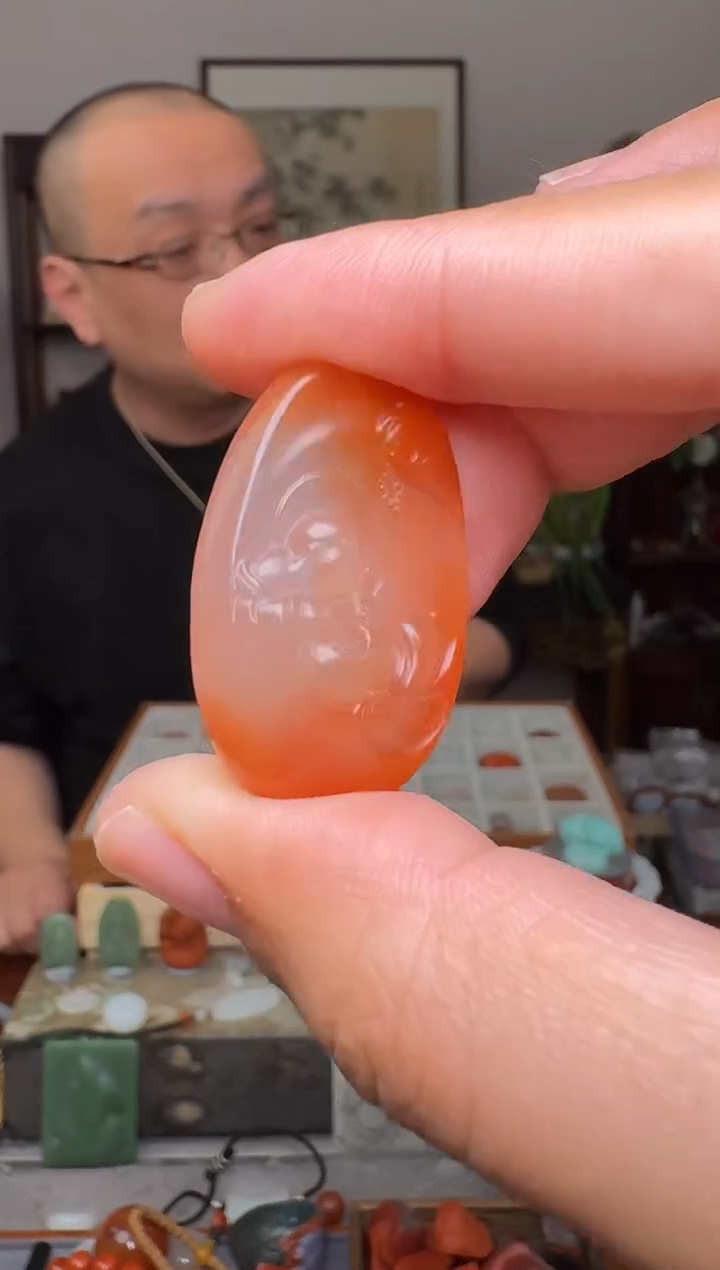 【闪购商品】南红玛瑙挂件未镶嵌5289