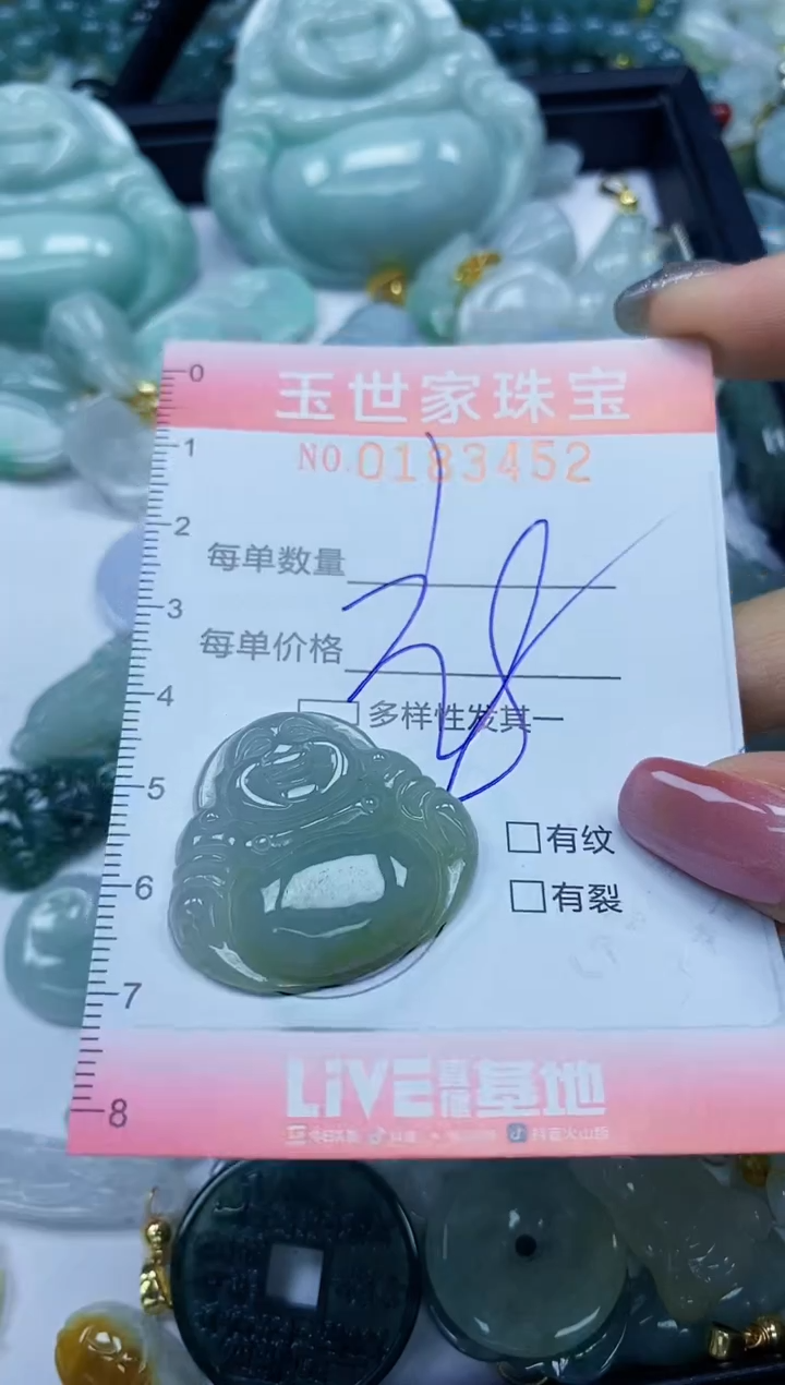 【闪购商品】翡翠颈饰未镶嵌闪购0183452