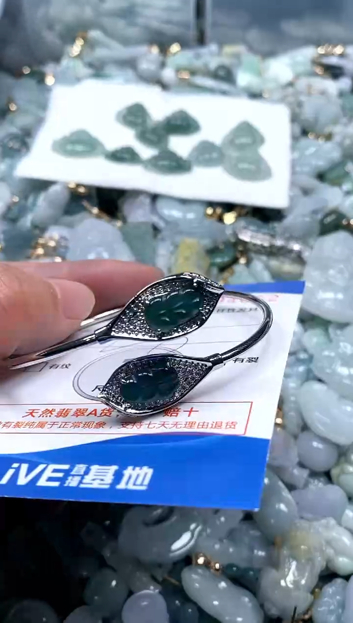 【闪购商品】翡翠颈饰未镶嵌闪购商品0194062