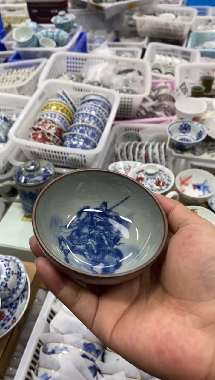 摆件陶景德陶瓷茶具容量约80