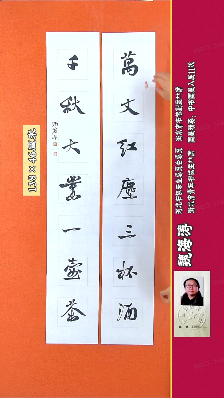 书法29R魏海涛书法作品