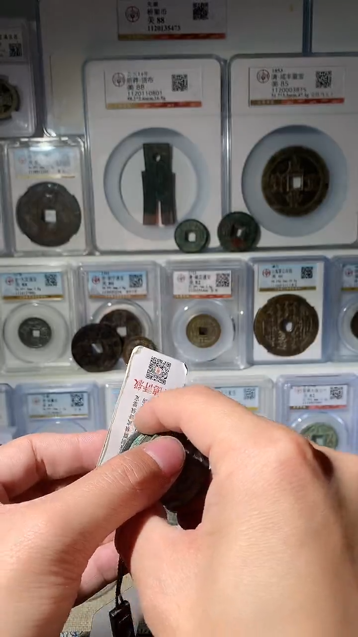 金L****车泉友阁-折二钱币10枚33号