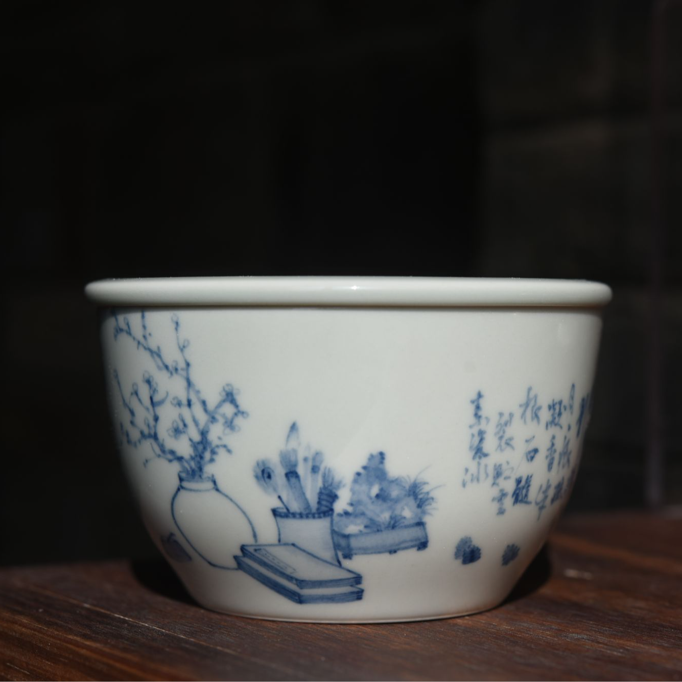 陶瓷青花文房清供系列茶周边