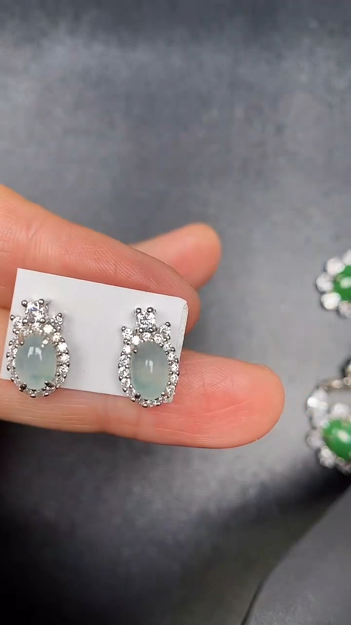 银S925镶嵌戒指翡翠1170