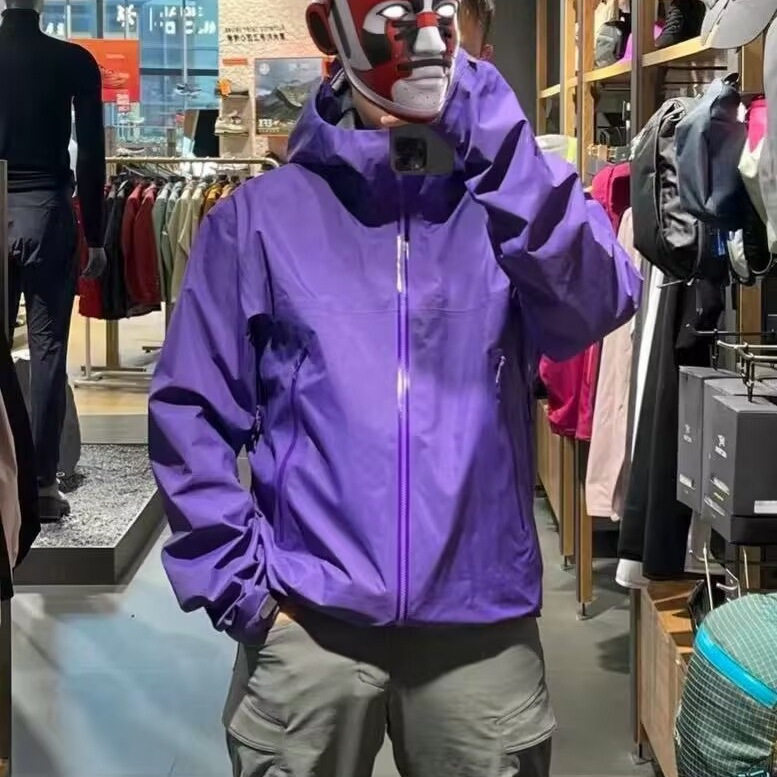 户外冲锋衣 LW系列户外单层冲锋衣防风防水登山夹克外套