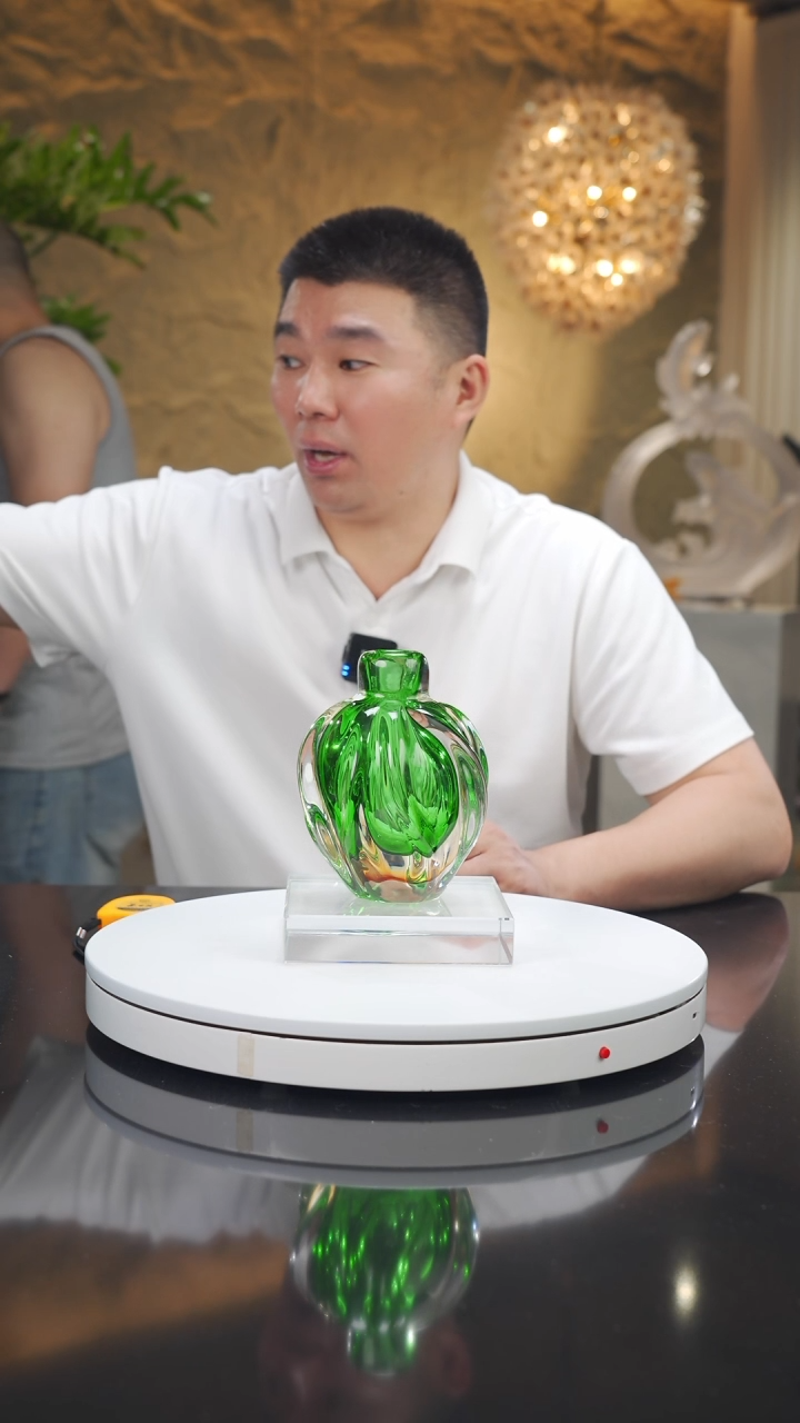 瓷片福利琥珀绿香薰瓶