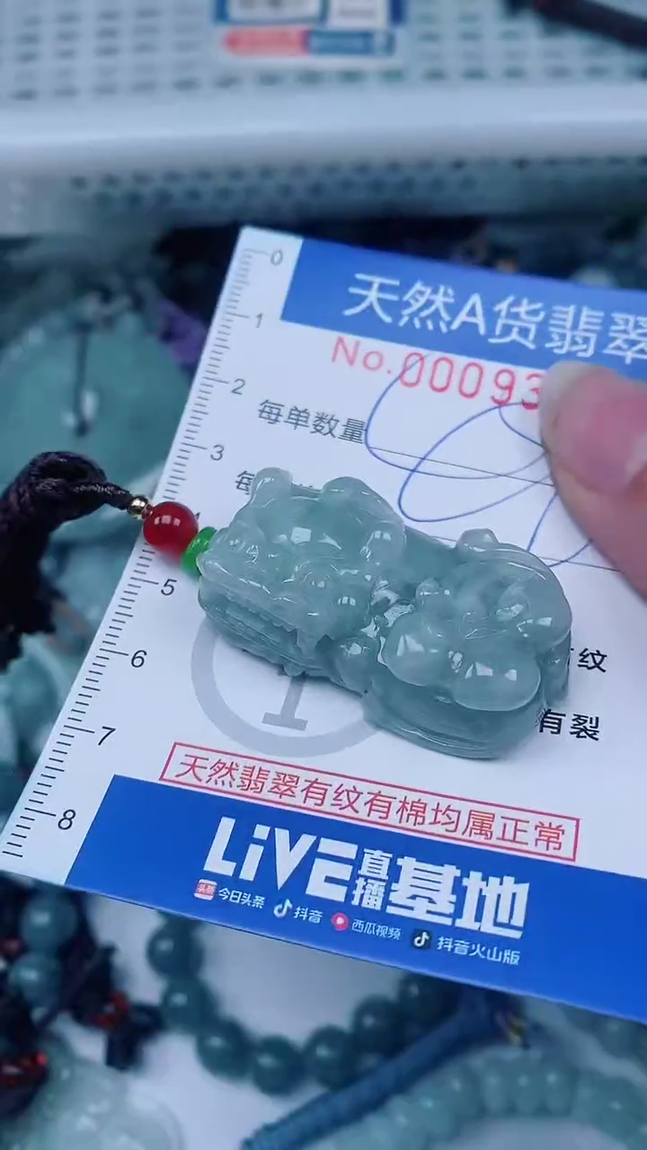 翡翠未镶嵌颈饰00009349