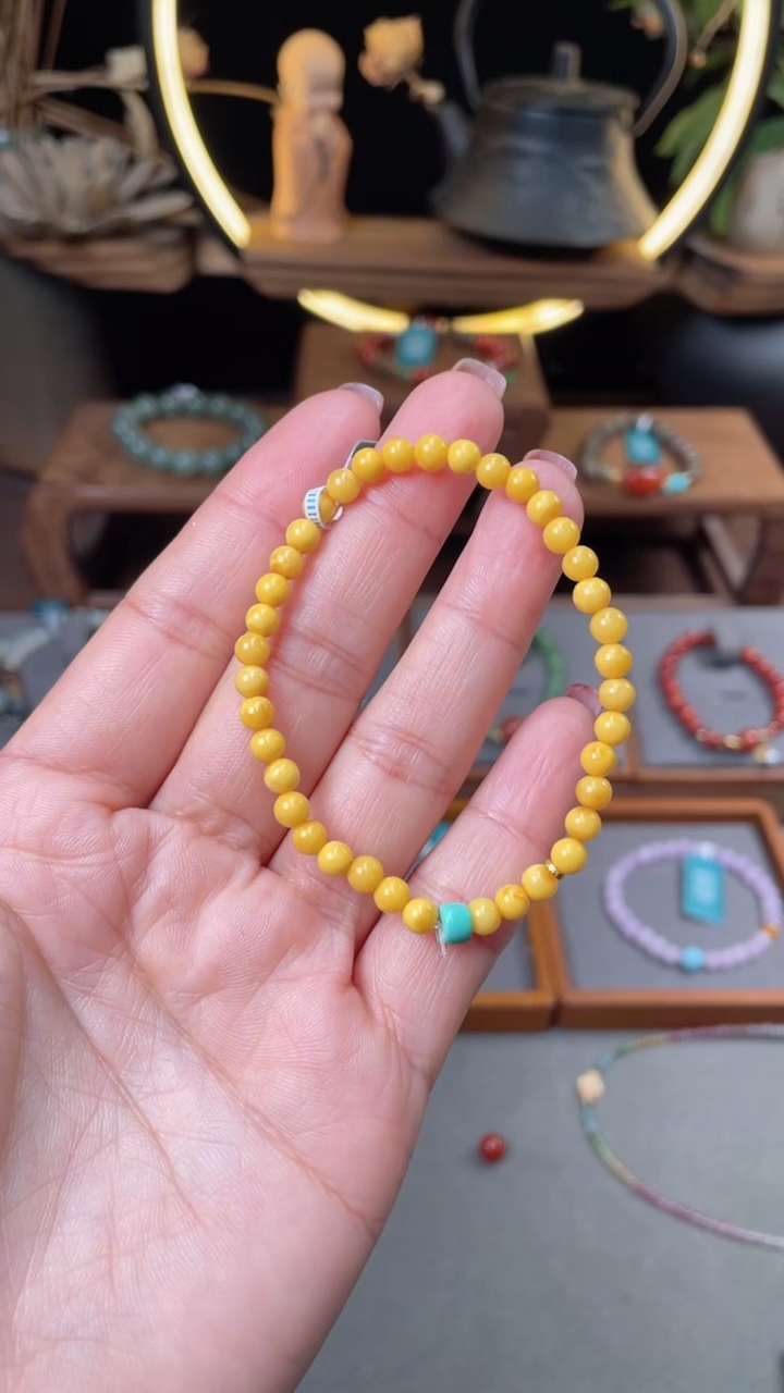 【闪购商品】琥珀手饰未镶嵌@@E003J017052