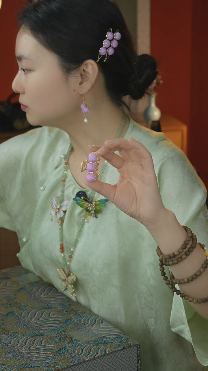 刺绣纯手工非遗国风饰品