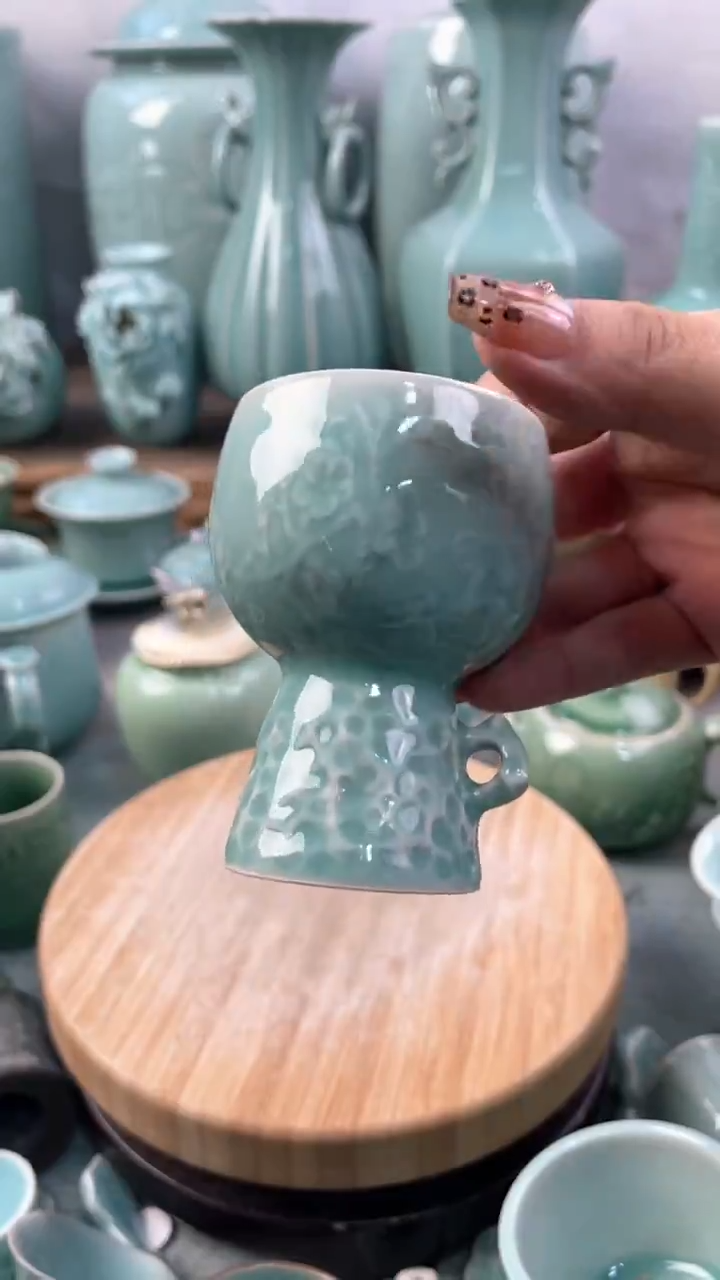 【闪购商品】特价 微瑕 慧仙青瓷
