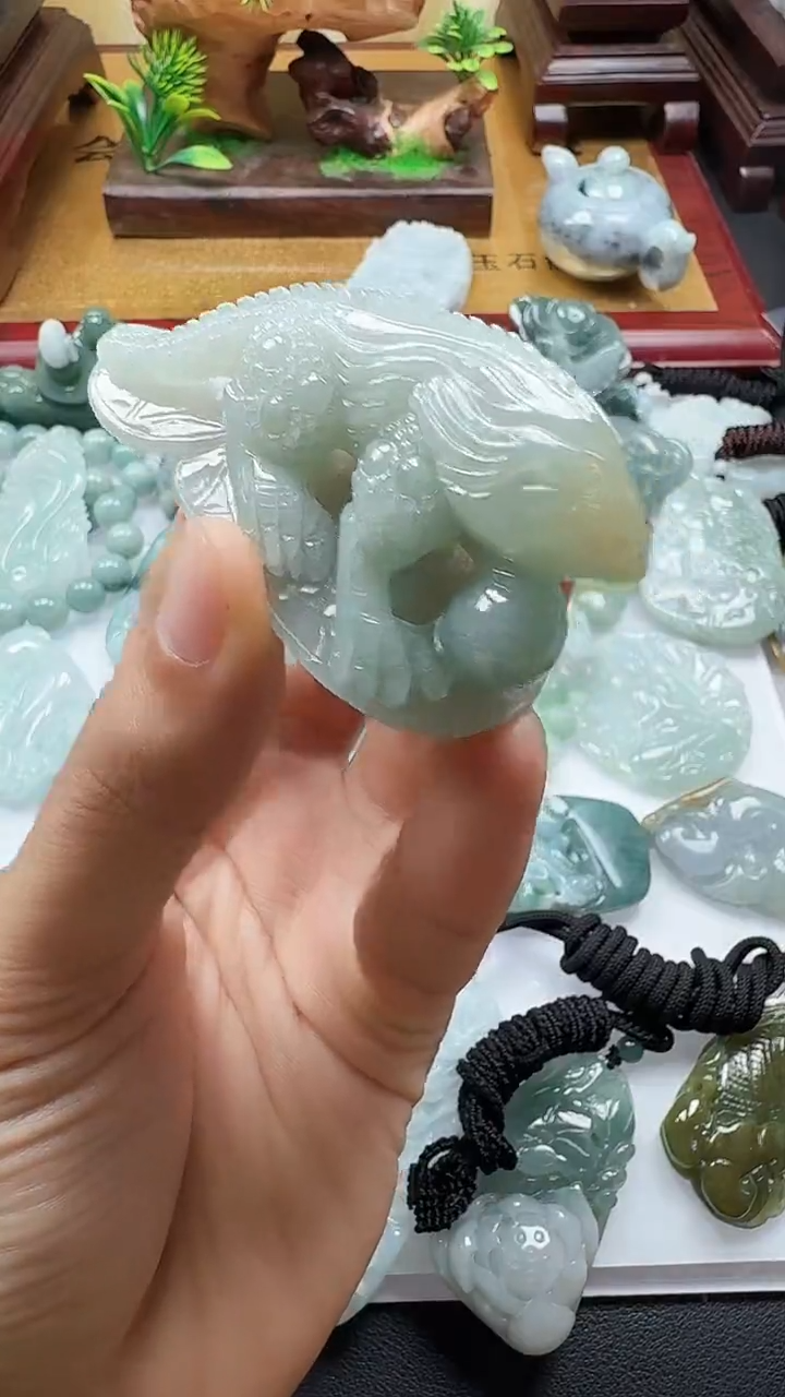 吊坠(不含链)未镶嵌翡翠1