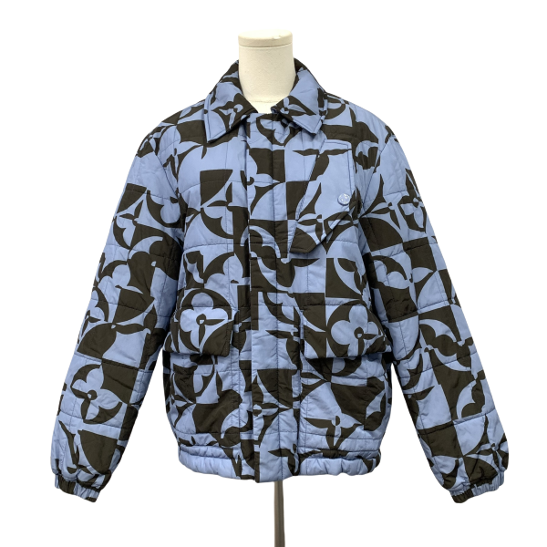 妃鱼/路易威登/锦纶/羽绒服/95新/M一二七