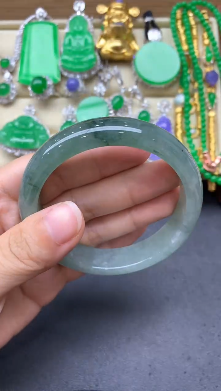 翡翠手镯未镶嵌369-中国好珍宝