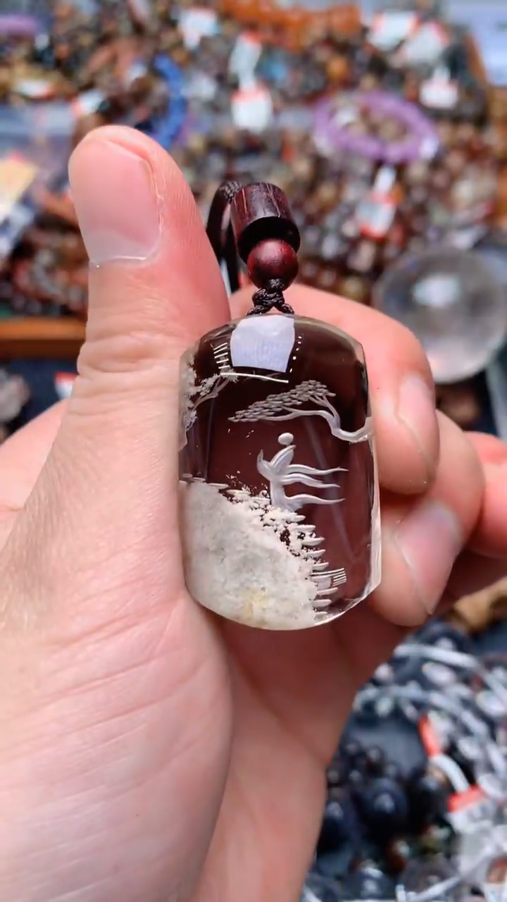 【闪购商品】水晶吊坠(赠链)未镶嵌296