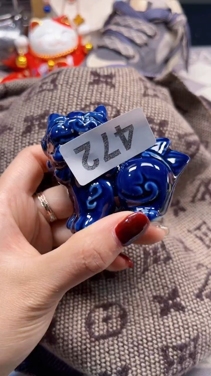 瓷片陶茶666文玩周边多人 驴