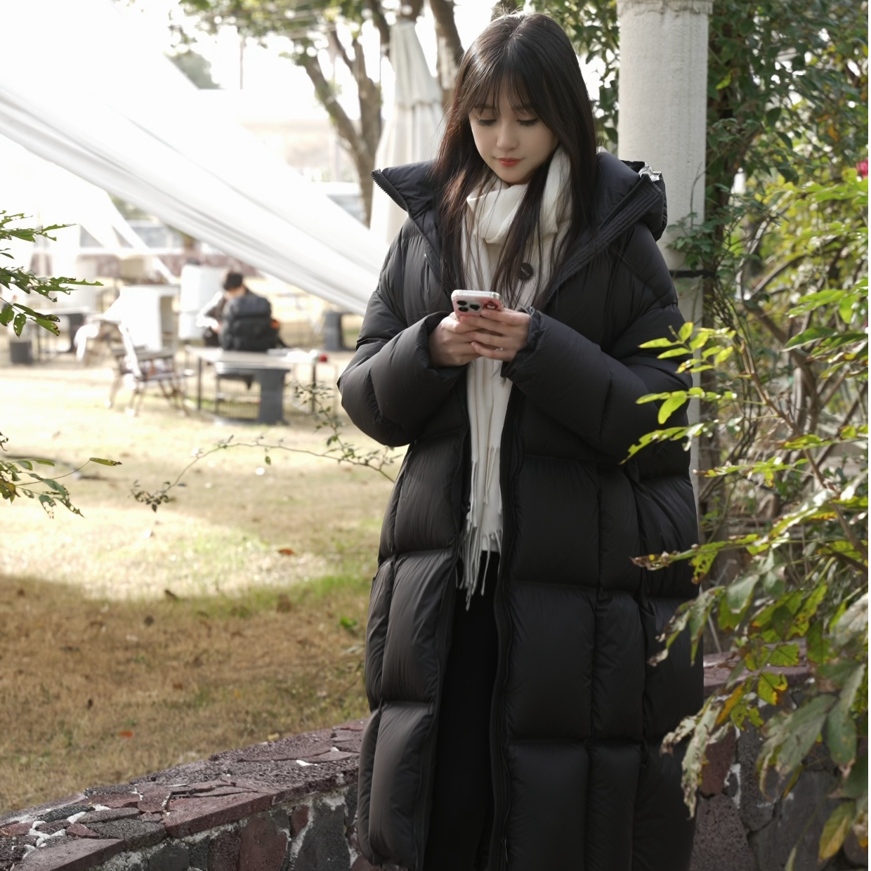 【言言专属】韩系羽绒服出圈穿搭95绒长款连帽加厚保暖宽松冬季9003