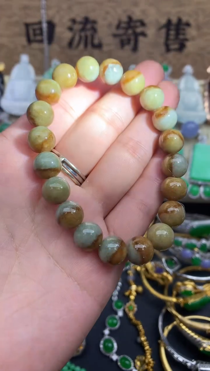 【闪购商品】翡翠手串未镶嵌56-中国好珍宝