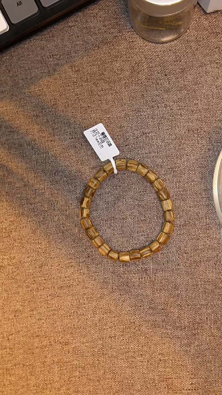 沉香手串周沉香达拉干随形单圈4.4克