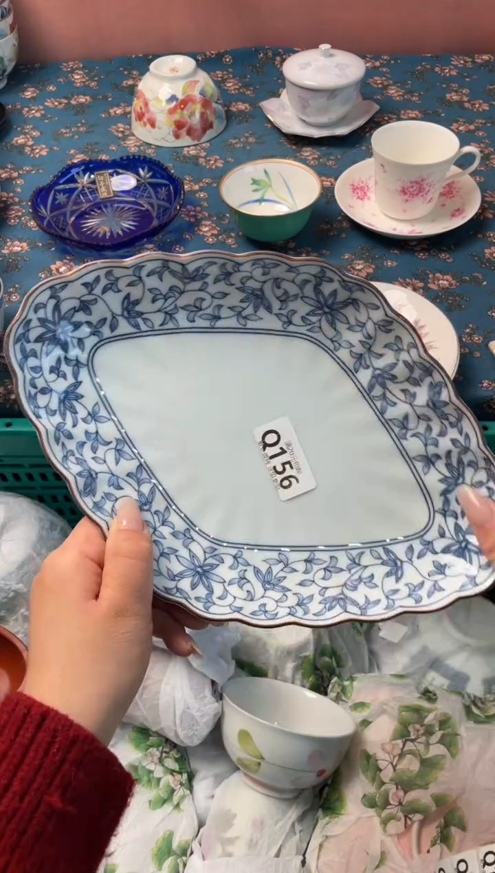 瓷片道*佛瓷器瓷器Q156