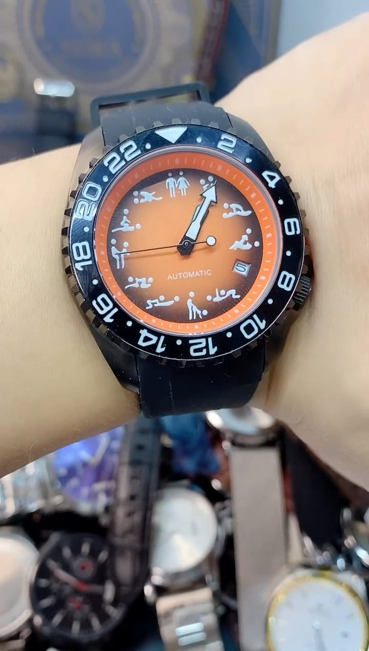 全自动机械表12小人动作图