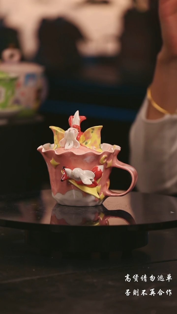 陶瓷景德镇可爱设计师款陶瓷 