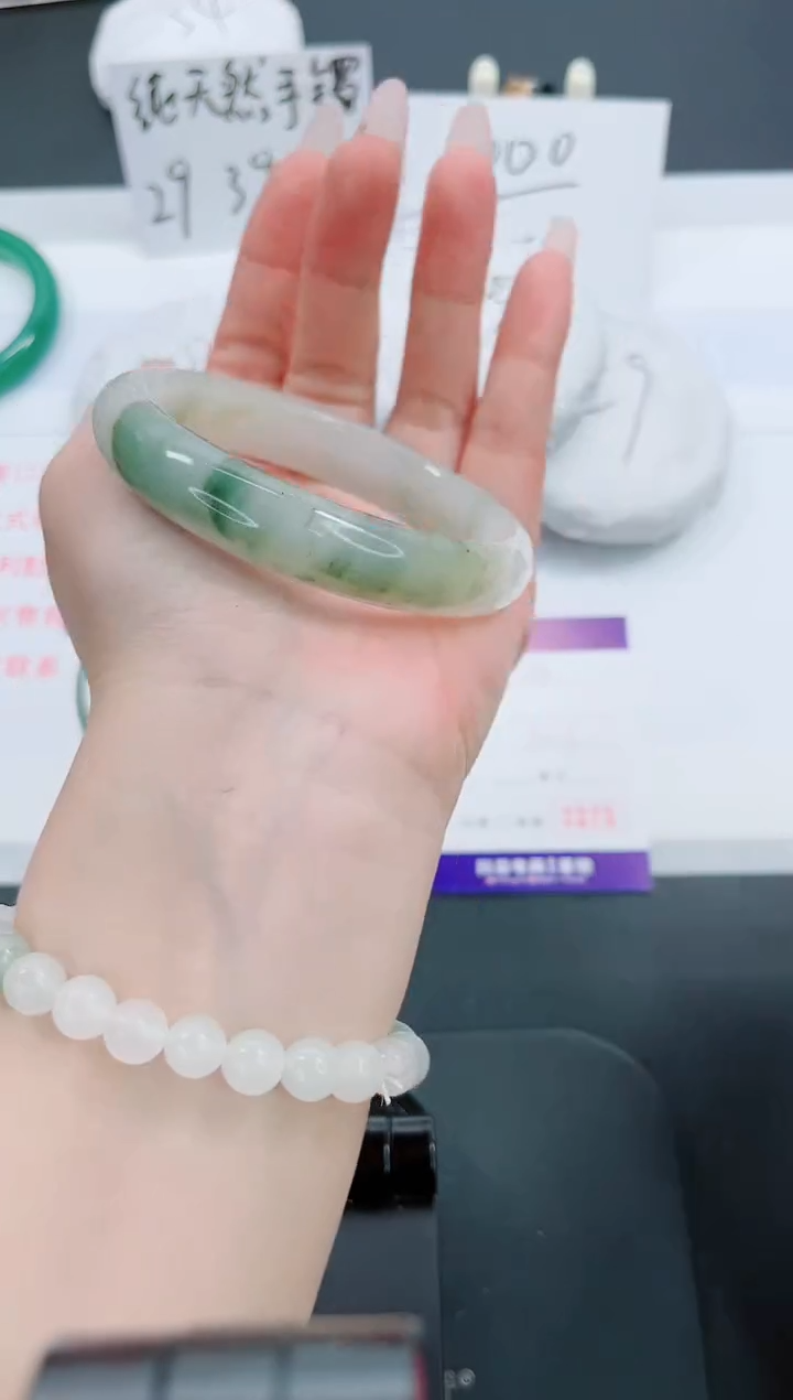 【闪购商品】石英质玉手镯未镶嵌280号-60.6圈