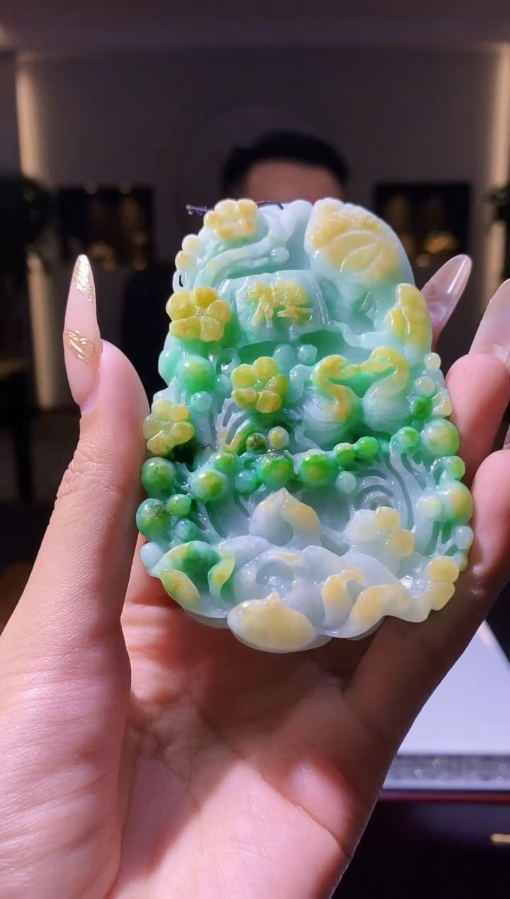 【闪购商品】翡翠颈饰未镶嵌Q-@@PDZC011348