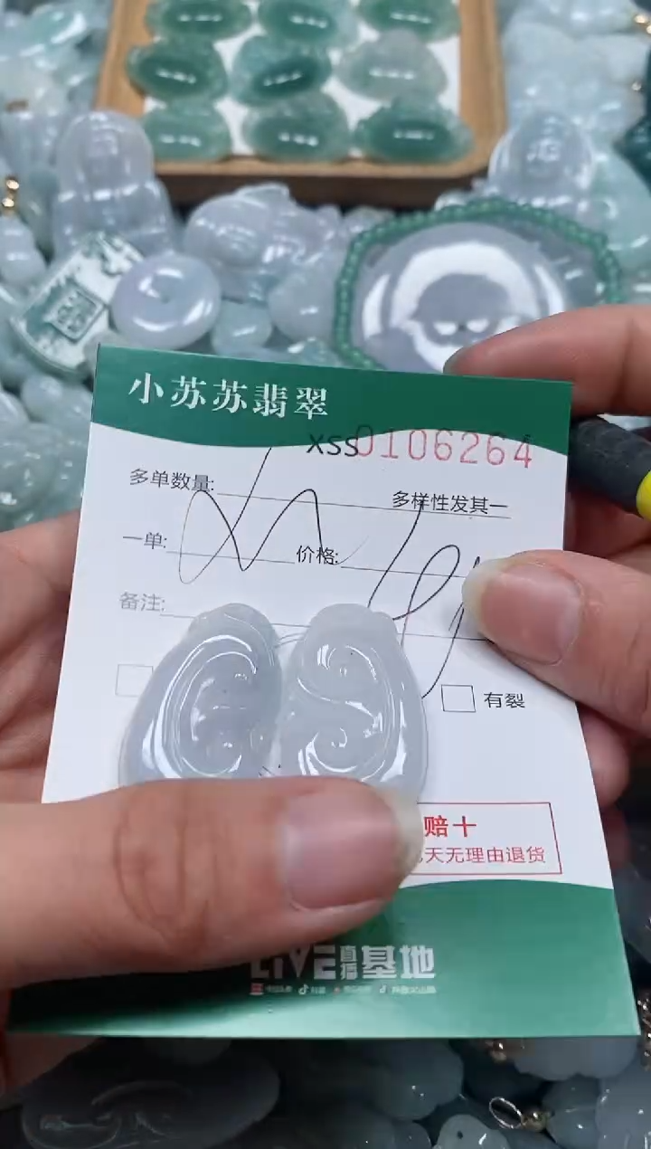 【闪购商品】翡翠颈饰未镶嵌闪购商品0106264