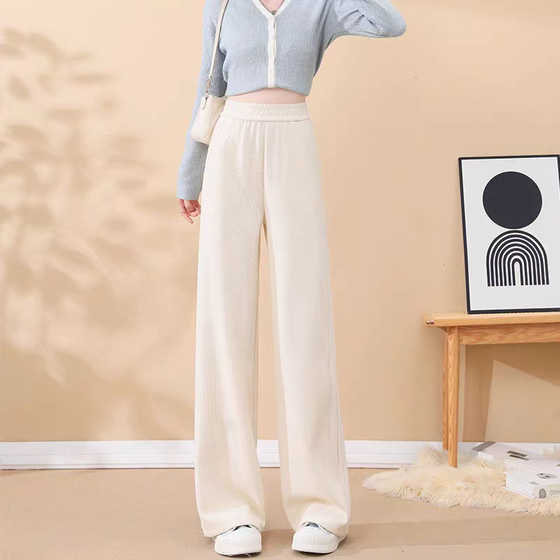 高品质时尚蚕丝羊绒弯刀裤5688 不退换 不退换