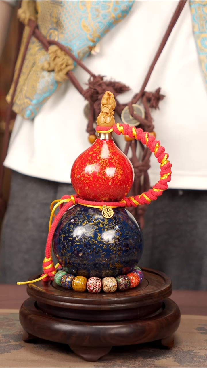 【闪购商品】138易林高端工艺大漆酒葫芦-278