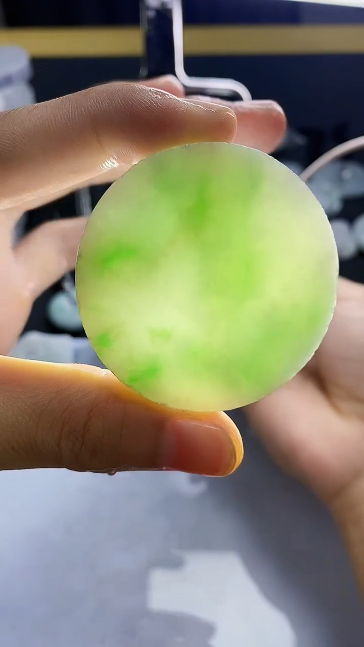 裸石翡翠缅甸天然A货1017