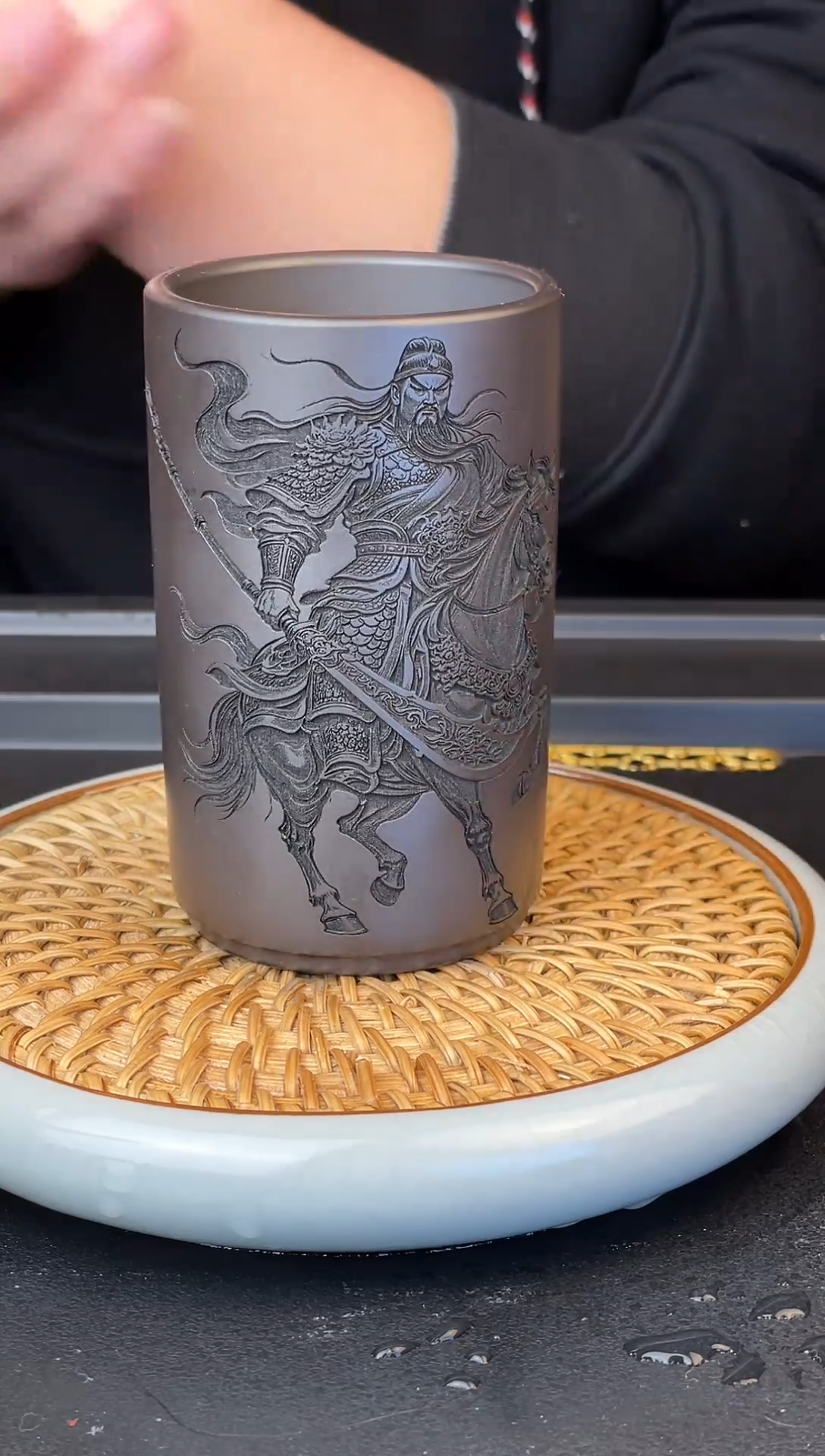 关公  玄铁石黄  主人杯