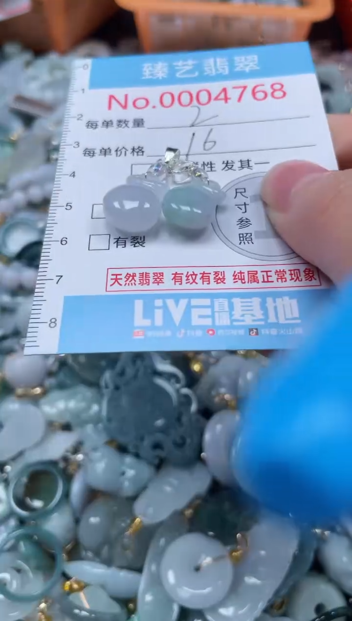 颈饰未镶嵌翡翠4768