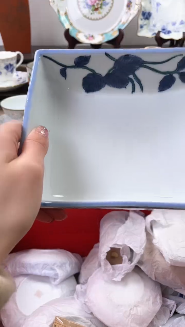 【闪购商品】瓷片876海外中古回流瓷器 默认瑕疵慎拍