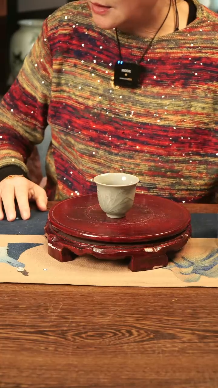 【闪购商品】越窑釉 杯杯（兰花