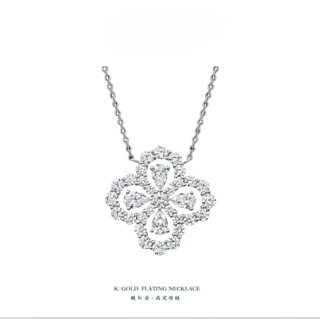 合金项链 【A】loop四叶轻奢百搭项链