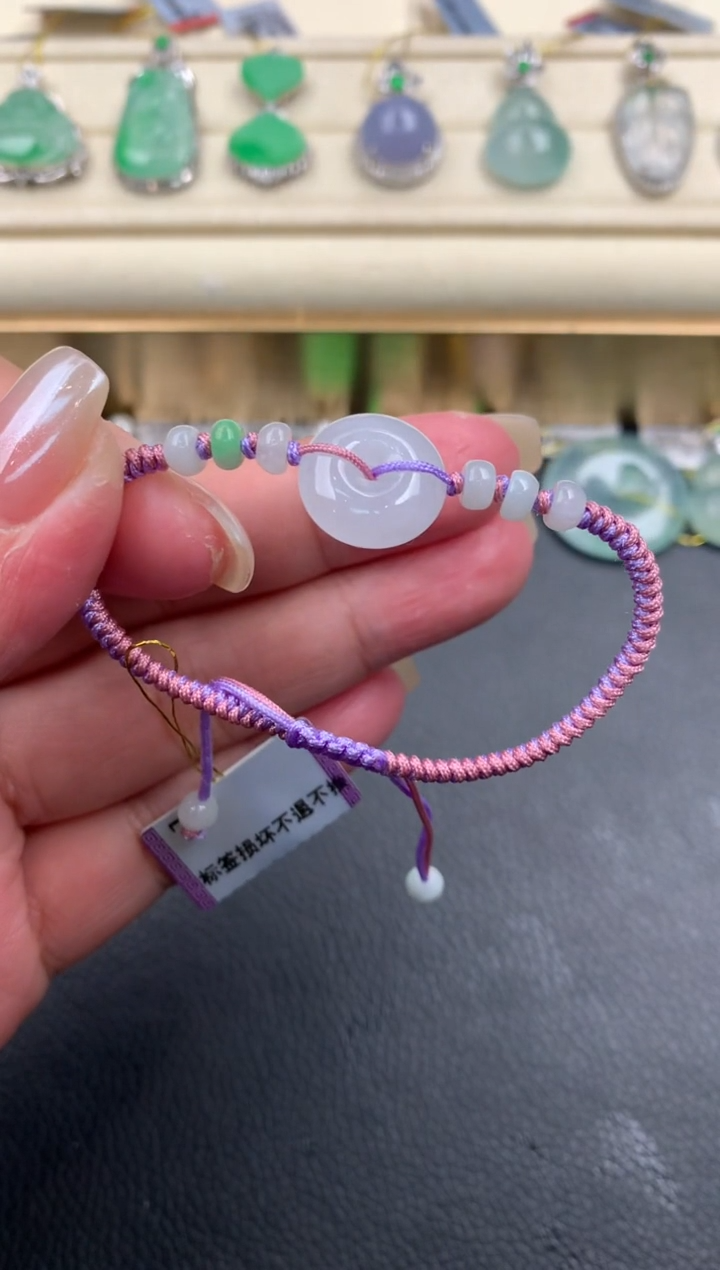 【闪购商品】翡翠手绳未镶嵌Q498      