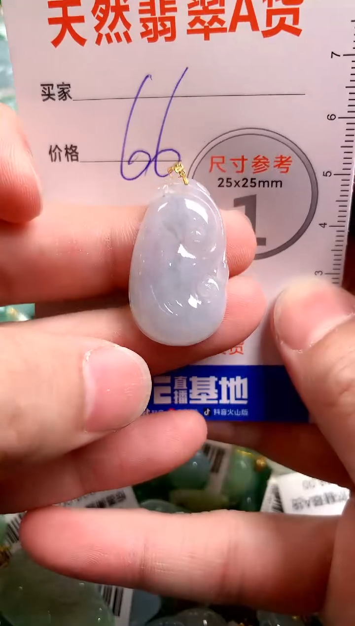 【闪购商品】翡翠颈饰18K金镶嵌14003729