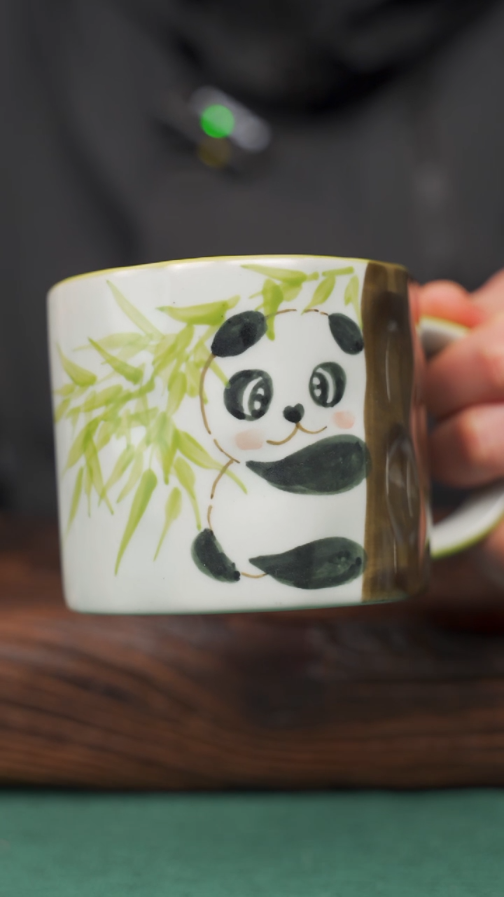 【闪购商品】瓷片67寻一缕瓷香杯釉下手工手绘瓷器