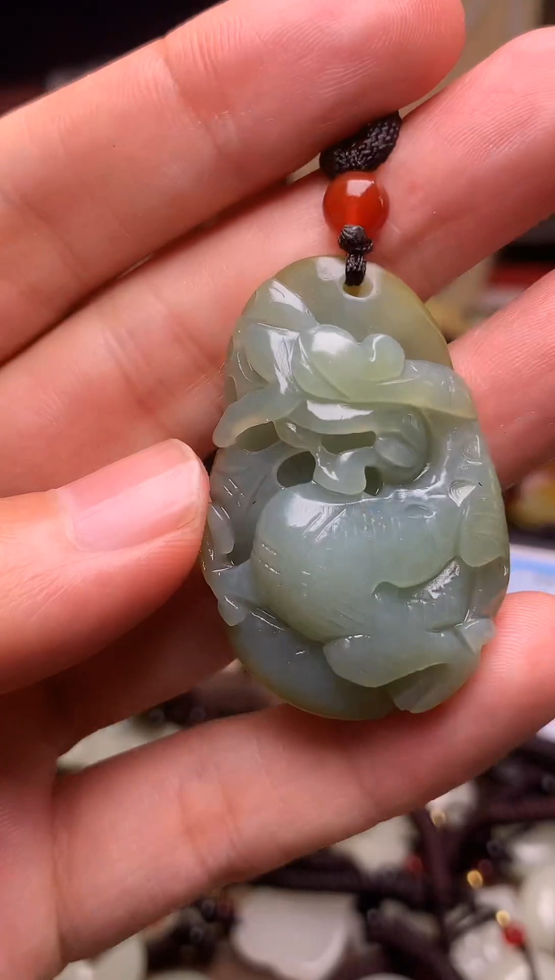 颈饰未镶嵌和田玉新疆料青海料清水和田玉吊坠