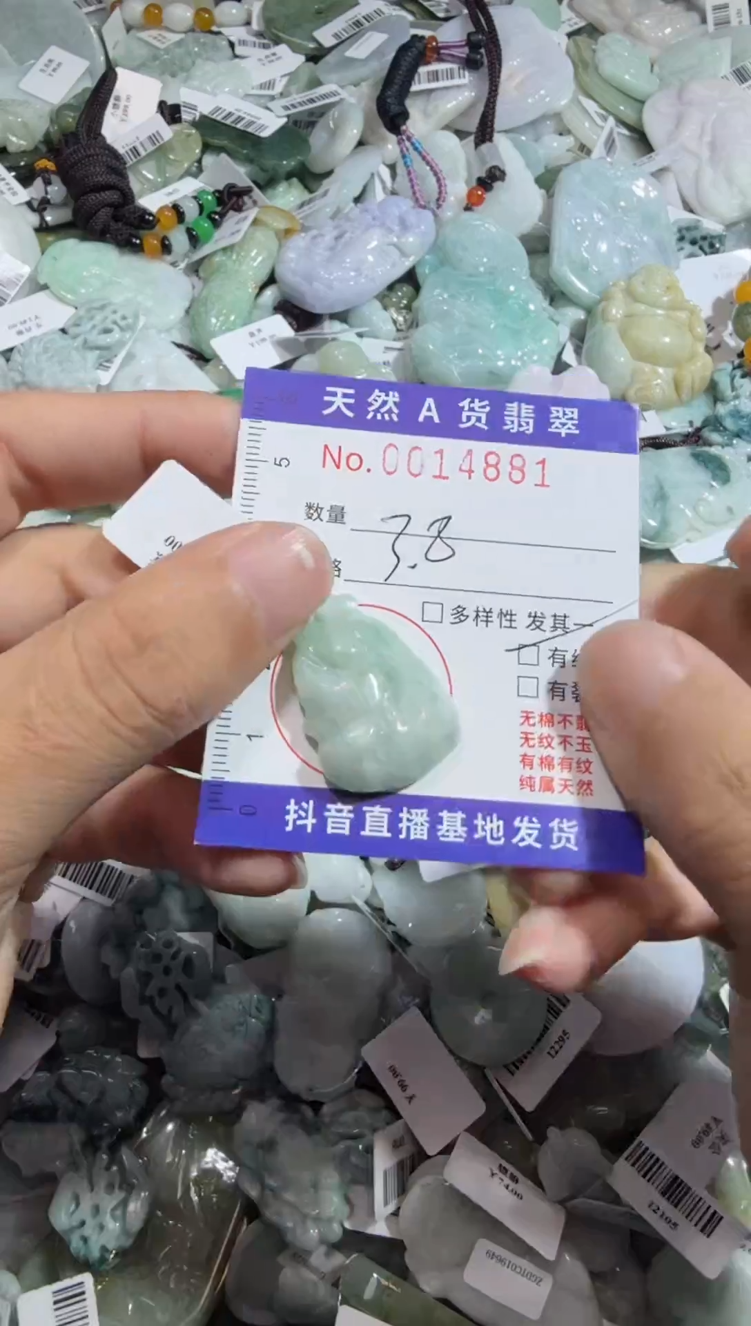 【闪购商品】翡翠颈饰未镶嵌00014881