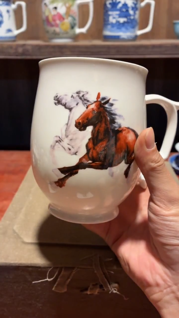 摆件瓷AD62景德镇陶瓷摆件