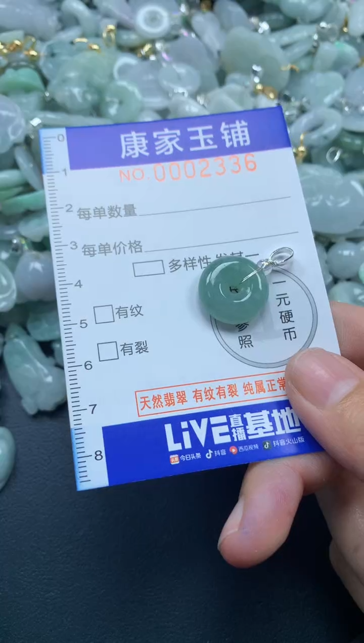 颈饰未镶嵌翡翠2336