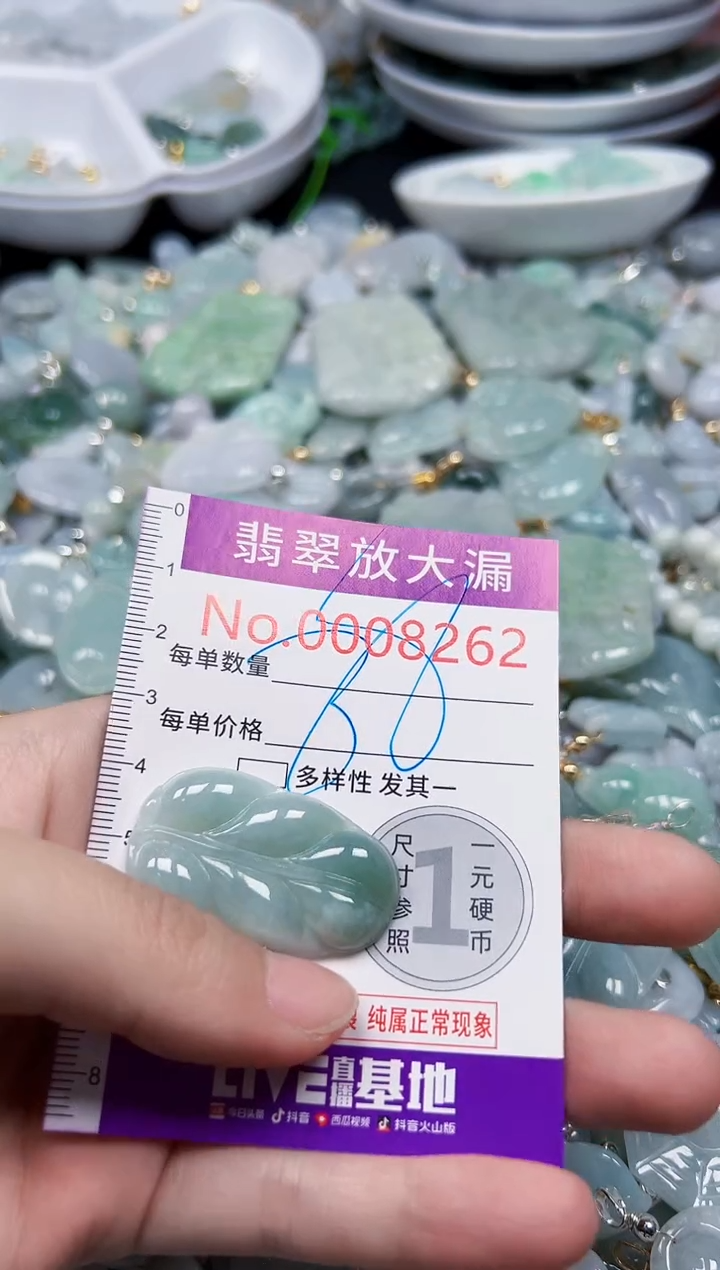 颈饰未镶嵌翡翠8262