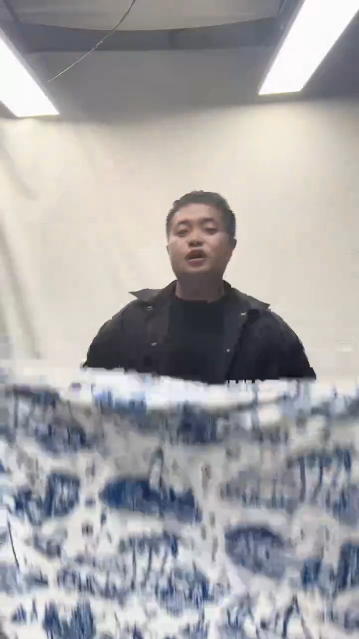 聚酯纤维1.3*1.8青花瓷2条